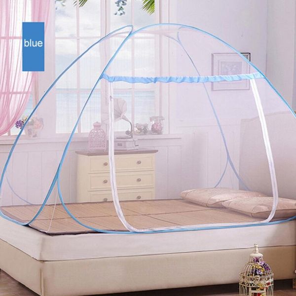 mosquito net portable fold standing tent single door camping home