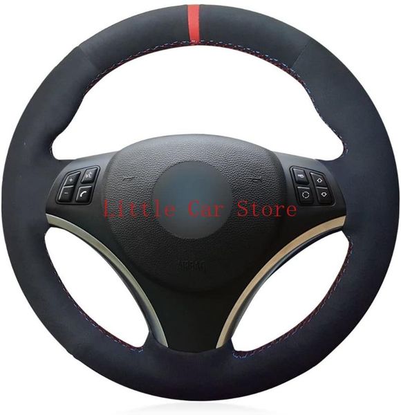 steering wheel covers hand-stitched black suede red marker cover wrap for e81 e82 e87 e88 e90 e91 e92 e93 2006-2011
steering wheel covers hand-stitched black suede red marker cover wrap for e81 e82 e87 e88 e90 e91 e92 e93 2006-2011