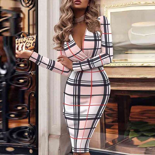 elegant long sleeve slim womens dress deep v neck party lady fashion houndstooth plaid bodycon vestidos, Black;gray
elegant long sleeve slim womens dress deep v neck party lady fashion houndstooth plaid bodycon vestidos, Black;gray