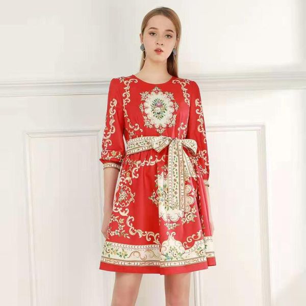 plus size s-xxl 2021 summer women vintage printed dress o neck puff sleeve fashion lace up bow sequins diamonds dresses casual, Black;gray
plus size s-xxl 2021 summer women vintage printed dress o neck puff sleeve fashion lace up bow sequins diamonds dresses casual, Black;gray