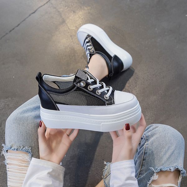 womens sandals 2021 summer new wedge leather platform hollow breathable mesh height increasing insole low womens shoes white shoes, Black
womens sandals 2021 summer new wedge leather platform hollow breathable mesh height increasing insole low womens shoes white shoes, Black
