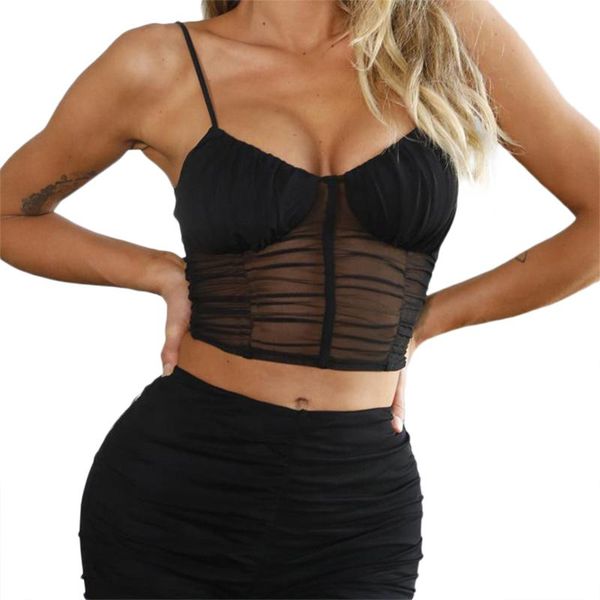 women's tanks & camis summer women mesh vest shirt slim skinny strapless solid crop pullovers ladies camisole bralette, White
women's tanks & camis summer women mesh vest shirt slim skinny strapless solid crop pullovers ladies camisole bralette, White