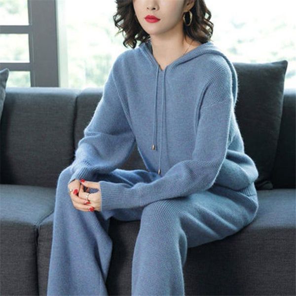 two piece dress 2 pieces set women winter autumn knitted tracksuit sweater knit pants loose clothing suits female suit, White
two piece dress 2 pieces set women winter autumn knitted tracksuit sweater knit pants loose clothing suits female suit, White