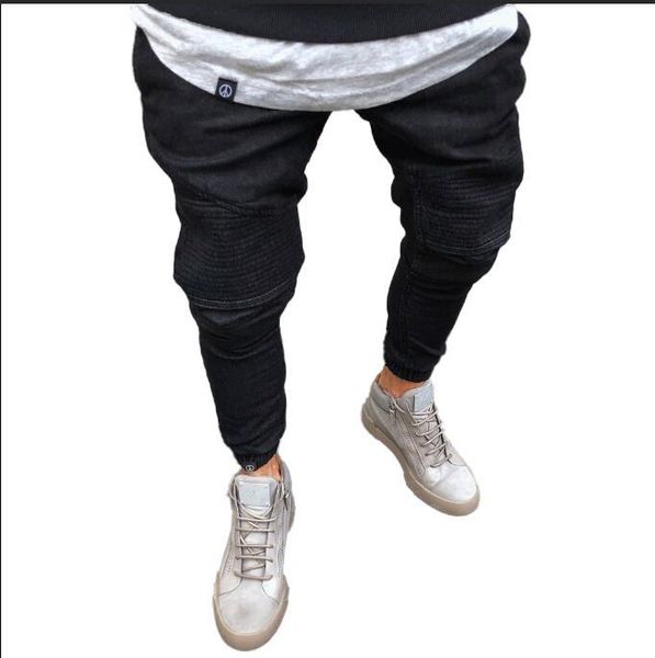 men's jeans blue skinny men fashion stretch slim pleated high waist black homme casual jogger denim pencil pants vaqueros hombre
men's jeans blue skinny men fashion stretch slim pleated high waist black homme casual jogger denim pencil pants vaqueros hombre