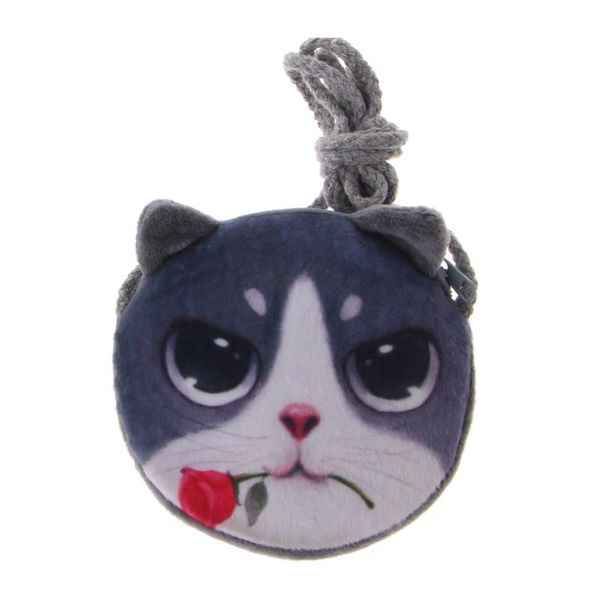 card holders 3d animal children purses girl mini messenger bags shoulder bag baby coin pouch, Brown;gray
card holders 3d animal children purses girl mini messenger bags shoulder bag baby coin pouch, Brown;gray