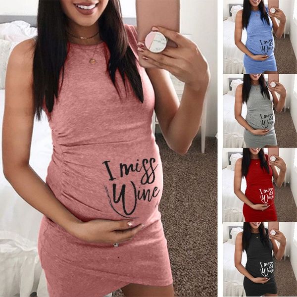 maternity dress summer stretchy clothings bodycon pregnant women sleeveless vestidos maternity clothes solid color plus size, White
maternity dress summer stretchy clothings bodycon pregnant women sleeveless vestidos maternity clothes solid color plus size, White