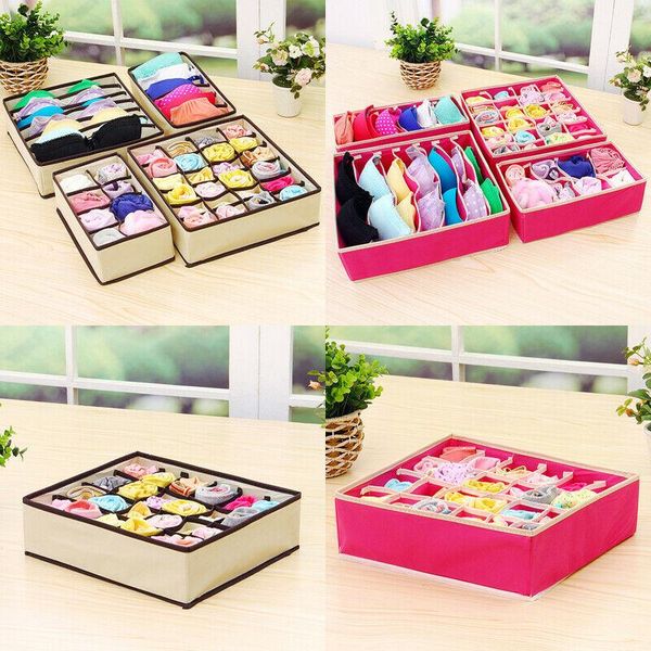 storage drawers foldable box bra underwear organizer 6/7/8/12/24 grids non-woven fabric wardrobe for socks
storage drawers foldable box bra underwear organizer 6/7/8/12/24 grids non-woven fabric wardrobe for socks