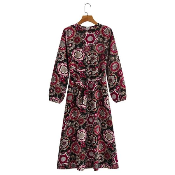 casual dresses women vintage geometric printing sashes midi dress female long sleeve clothes lady loose vestido d8250, Black;gray
casual dresses women vintage geometric printing sashes midi dress female long sleeve clothes lady loose vestido d8250, Black;gray