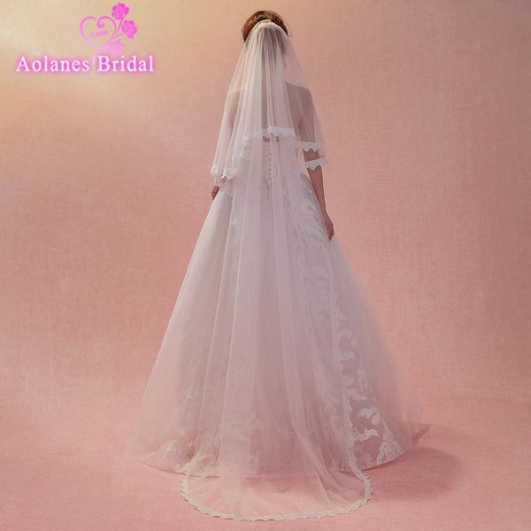 bridal veils aolanes 2021 arrival 3m long nature white lace edge cathedral wedding bride veil one-layer accessories, Black
bridal veils aolanes 2021 arrival 3m long nature white lace edge cathedral wedding bride veil one-layer accessories, Black