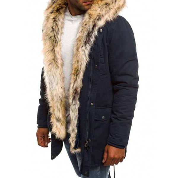 men's jackets 2021 casual jacket male fashion winter parkas fur trench thick overcoat windproof heated cotton warm coats men, Black;brown
men's jackets 2021 casual jacket male fashion winter parkas fur trench thick overcoat windproof heated cotton warm coats men, Black;brown