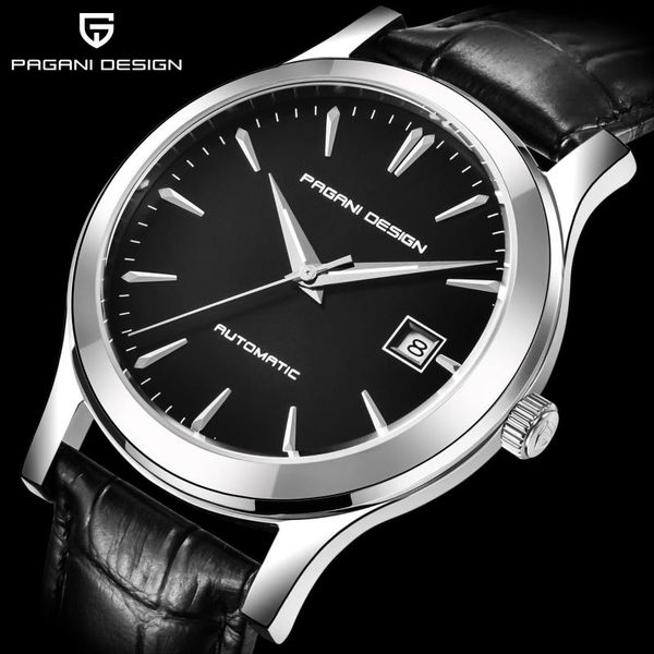 wristwatches pagani design brand men's mechanical watch luxury automatic luminous hand 50m waterproof casual business clock, Slivery;brown
wristwatches pagani design brand men's mechanical watch luxury automatic luminous hand 50m waterproof casual business clock, Slivery;brown