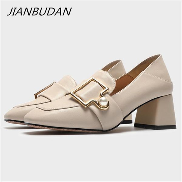 spring women's shoes square buckle high heels office leather women comfortable pumps banquet dress, Black
spring women's shoes square buckle high heels office leather women comfortable pumps banquet dress, Black