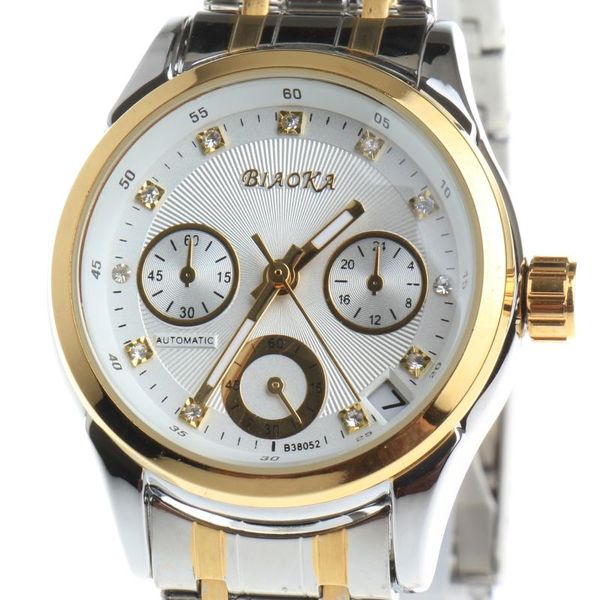 wristwatches est biaoka gold mechanical watch automatic women stainless steel skeleton relogio feminino, Slivery;brown
wristwatches est biaoka gold mechanical watch automatic women stainless steel skeleton relogio feminino, Slivery;brown