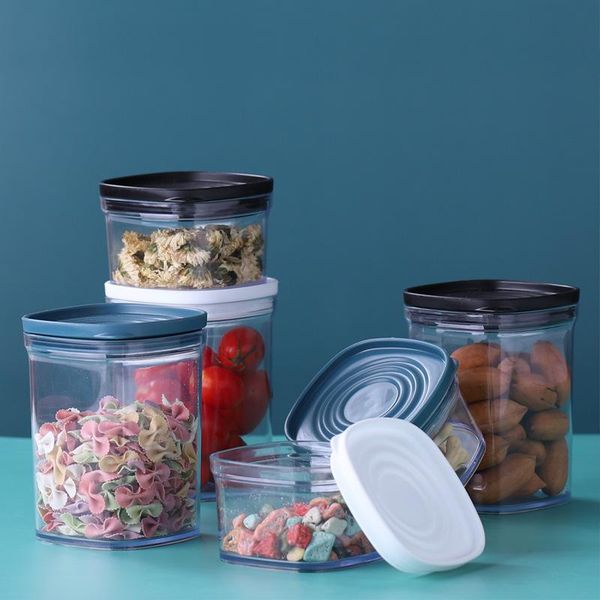 storage bottles & jars kitchen plastic tank transparent preservation sealed jar with lid cereals box
storage bottles & jars kitchen plastic tank transparent preservation sealed jar with lid cereals box