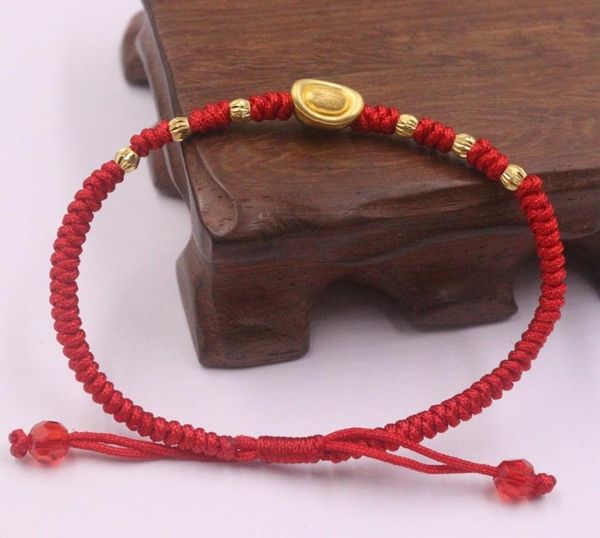other bracelets real 24k yellow gold smart ingots bead red braided bracelet - gift for women girl baby lucky, Golden;silver
other bracelets real 24k yellow gold smart ingots bead red braided bracelet - gift for women girl baby lucky, Golden;silver