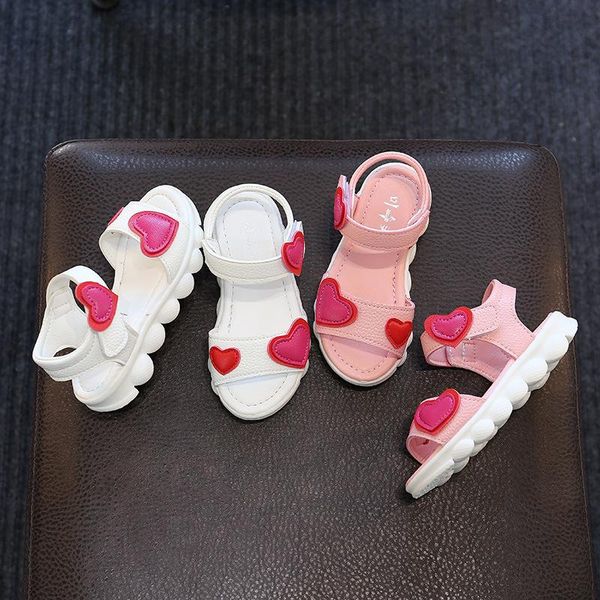 spring and summer children's sandals korean fashion open toe shoes love girls casual, Black;red
spring and summer children's sandals korean fashion open toe shoes love girls casual, Black;red