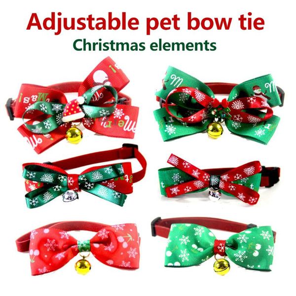 dog collars & leashes 1pcs christmas pet bowknot collar snowflake printed cat bow tie necklace adjustable small fashion for
dog collars & leashes 1pcs christmas pet bowknot collar snowflake printed cat bow tie necklace adjustable small fashion for
