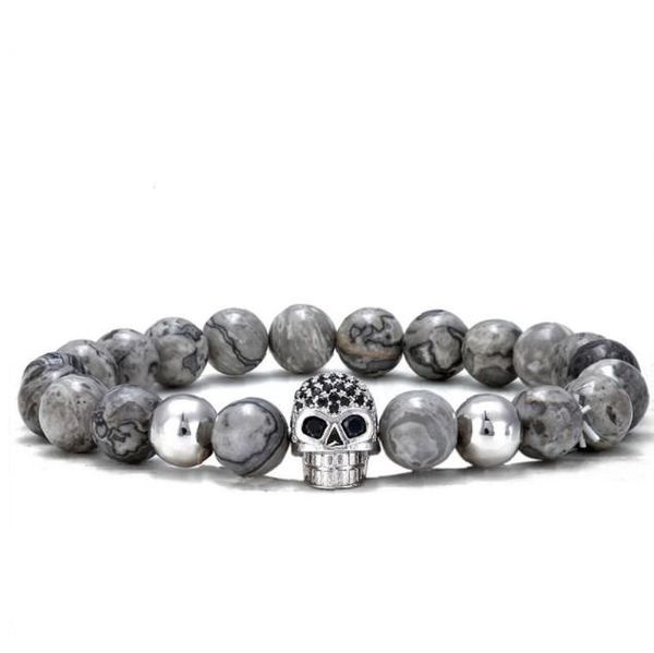 beaded, strands 8mm skull gold silver copper cz zircon cubic zirconia beads bohemian yoga bracelet agate onyx stone bangles erf2d, Black
beaded, strands 8mm skull gold silver copper cz zircon cubic zirconia beads bohemian yoga bracelet agate onyx stone bangles erf2d, Black