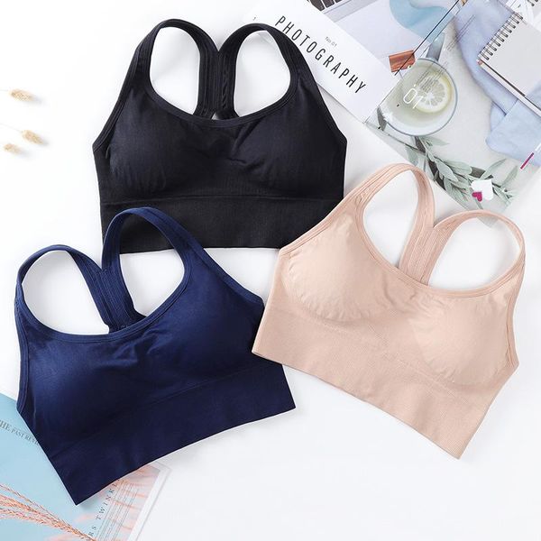 gathering large size sports bra quick-drying shockproof sport vest-style running push up no steel ring deportivo mujer yoga outfit
gathering large size sports bra quick-drying shockproof sport vest-style running push up no steel ring deportivo mujer yoga outfit