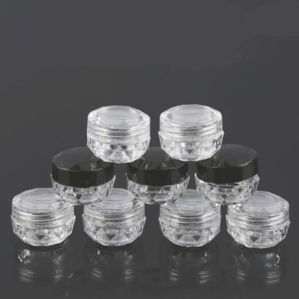 empty 3g 5g diamond cream box sample bottle plastic glitter powder jar eye shadow packing boxes
empty 3g 5g diamond cream box sample bottle plastic glitter powder jar eye shadow packing boxes