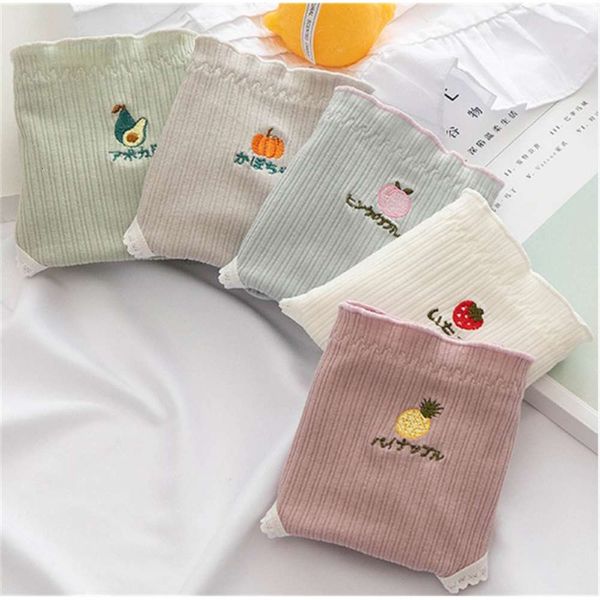 autumn winter pure cotton thread embroidery sweet middle waist triangles times, Black;pink
autumn winter pure cotton thread embroidery sweet middle waist triangles times, Black;pink
