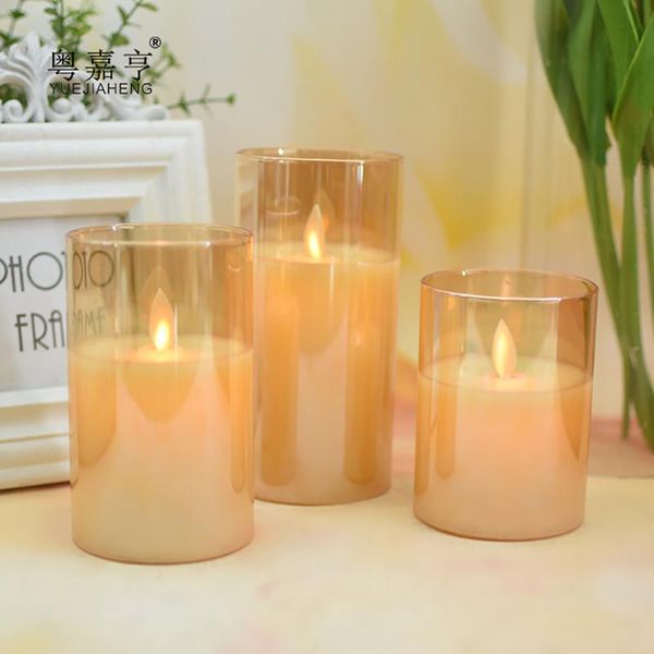 flameless led wax candle with amber color glass for home decor., wedding/christmas/holiday light decorative,lovely table candles
flameless led wax candle with amber color glass for home decor., wedding/christmas/holiday light decorative,lovely table candles