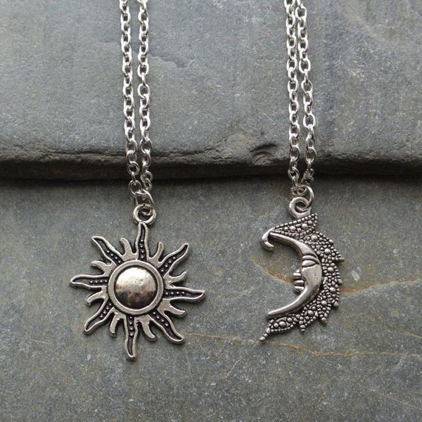 chains moon star pendant retro necklace ladies gift men girls boys long chain metal jewelry, Silver
chains moon star pendant retro necklace ladies gift men girls boys long chain metal jewelry, Silver