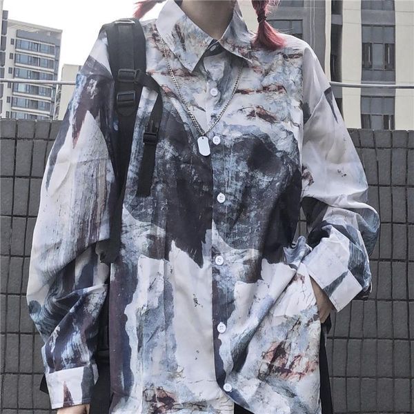 men's hoodies & sweatshirts autumn women blouse harajuku pattern print long-sleeved loose blouses female shirt hip hop casual button s, Black
men's hoodies & sweatshirts autumn women blouse harajuku pattern print long-sleeved loose blouses female shirt hip hop casual button s, Black