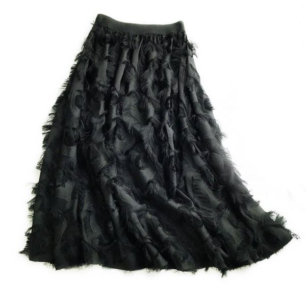 skirts chic black pink pleated skirt midi maxi women girls tassel feather 2021 fashion spring summer elastic high waist jupe femme
skirts chic black pink pleated skirt midi maxi women girls tassel feather 2021 fashion spring summer elastic high waist jupe femme