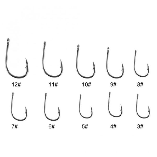 sizes 80 pcs fishing sharpened hooks fishhook with box compartments fish tackle
sizes 80 pcs fishing sharpened hooks fishhook with box compartments fish tackle