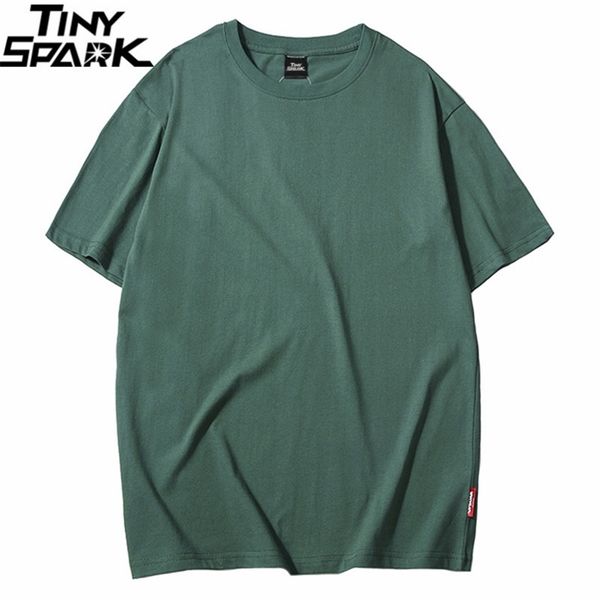 harajuku plain t shirt summer hip hop tshirt 100 cotton men green t-shirts streetwear casual basic tees short sleeve 210721, White;black
harajuku plain t shirt summer hip hop tshirt 100 cotton men green t-shirts streetwear casual basic tees short sleeve 210721, White;black