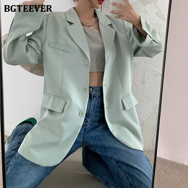 blazers new casual spring mint green suit jackets 2021 loose single-breasted ladies outwear fashion women blazer suits ytdg, White;black
blazers new casual spring mint green suit jackets 2021 loose single-breasted ladies outwear fashion women blazer suits ytdg, White;black