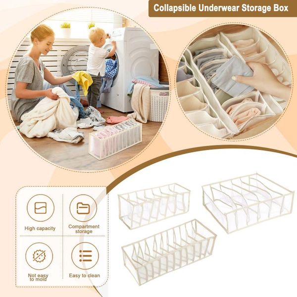 storage bags collapsible compression underwear box bra panties socks divider boxes for scarves
storage bags collapsible compression underwear box bra panties socks divider boxes for scarves