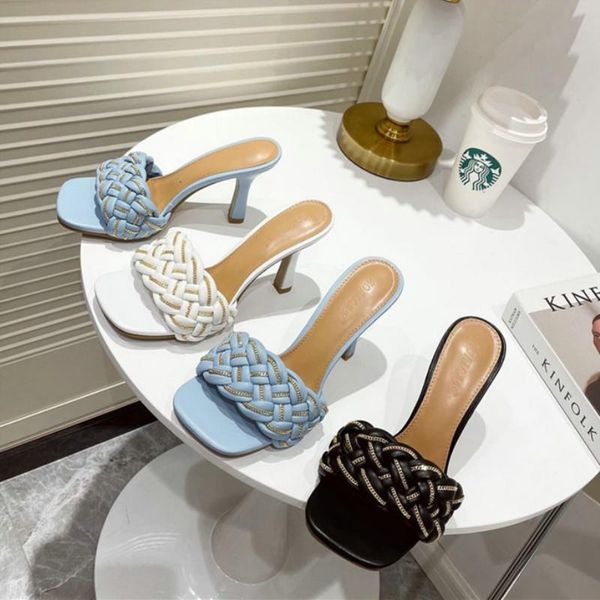 slippers 2021 women summer slides weave open toe casual heel slipper leisure sandals female beach shoes, Black
slippers 2021 women summer slides weave open toe casual heel slipper leisure sandals female beach shoes, Black