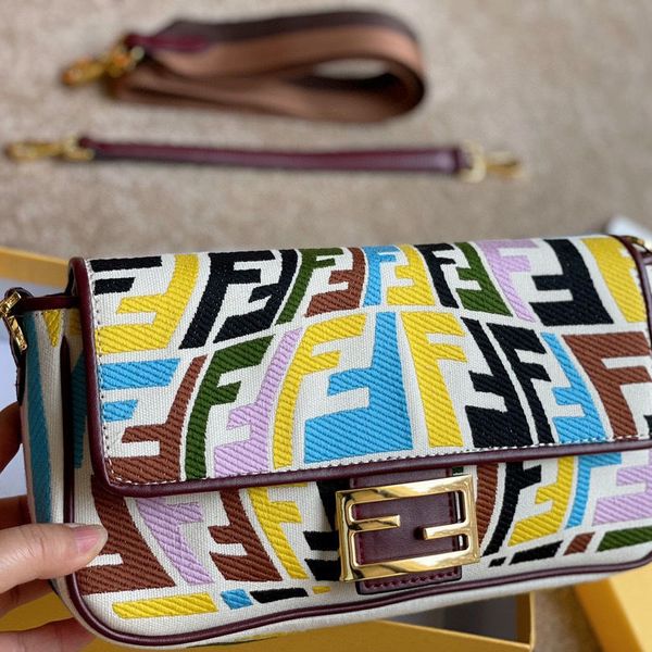 mp embroidery alphabet stick bag portable messenger shoulder bag advanced women's fashion versatile rainbow luxuryss designerss yw
mp embroidery alphabet stick bag portable messenger shoulder bag advanced women's fashion versatile rainbow luxuryss designerss yw