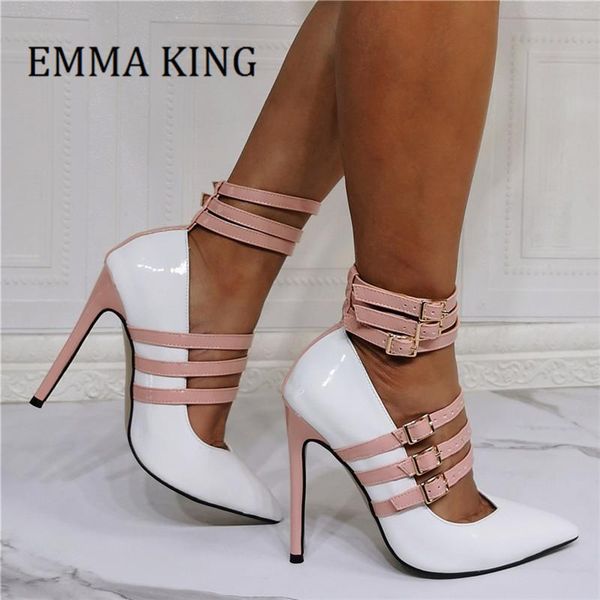 dress shoes summer women pumps buckle strap gladiator pointe toe thin high heeled ladies wedding bride sandals, Black
dress shoes summer women pumps buckle strap gladiator pointe toe thin high heeled ladies wedding bride sandals, Black