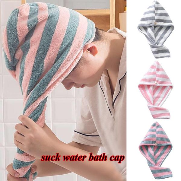 towel striped microfiber hair wrap for women bathroom absorbent quick-drying home bath thicker shower long curly dry cap
towel striped microfiber hair wrap for women bathroom absorbent quick-drying home bath thicker shower long curly dry cap