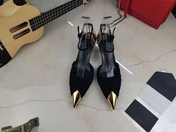 women's pointed shoes dress shoes fashion chain lace up cloth leather sandals luxury highs heels 6cm send box 35-42, Black
women's pointed shoes dress shoes fashion chain lace up cloth leather sandals luxury highs heels 6cm send box 35-42, Black