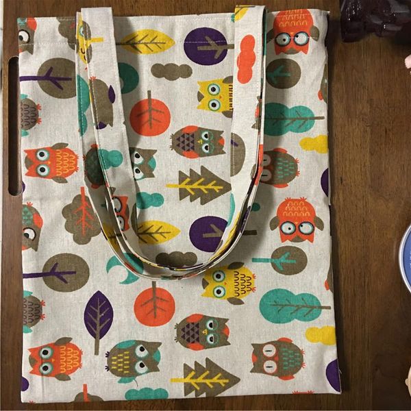 shopping bags yile handmade cotton linen eco tote shoulder bag print tree owls 17317-1
shopping bags yile handmade cotton linen eco tote shoulder bag print tree owls 17317-1