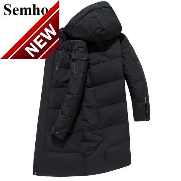 2019 winter new men's casual hooded down jacket long thick warm white duck men plus size m---5xl, Black
2019 winter new men's casual hooded down jacket long thick warm white duck men plus size m---5xl, Black