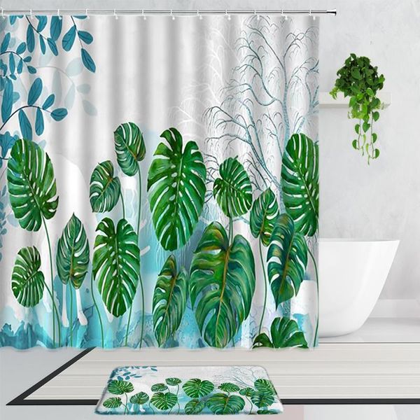 shower curtains tropical plants monstera summer green leaves home decor bathroom curtain non-slip bath mat carpet bathtub screen
shower curtains tropical plants monstera summer green leaves home decor bathroom curtain non-slip bath mat carpet bathtub screen