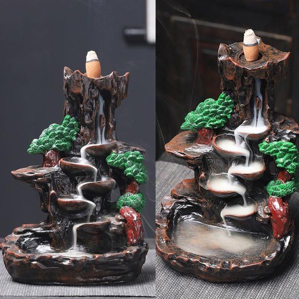 multi style mountains river waterfall zen incense burner fountain backflow aroma smoke censer holder office home decoration fragrance lamps
multi style mountains river waterfall zen incense burner fountain backflow aroma smoke censer holder office home decoration fragrance lamps
