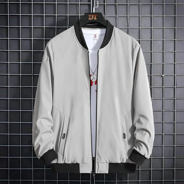 men's jackets 2021 autumn leisure handsome baseball collar jacket solid color casual thin for teenagers, Black;brown
men's jackets 2021 autumn leisure handsome baseball collar jacket solid color casual thin for teenagers, Black;brown