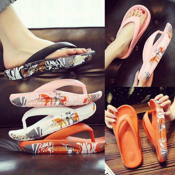 slippers 2021 men's trendy thick sole summer beach casual women's slides platform fashion outdoor indoor lovers flip flops, Black
slippers 2021 men's trendy thick sole summer beach casual women's slides platform fashion outdoor indoor lovers flip flops, Black