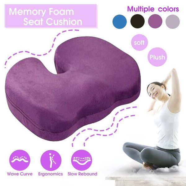 cushion/decorative pillow memory foam non-slip cushion pad car seat cushions adult