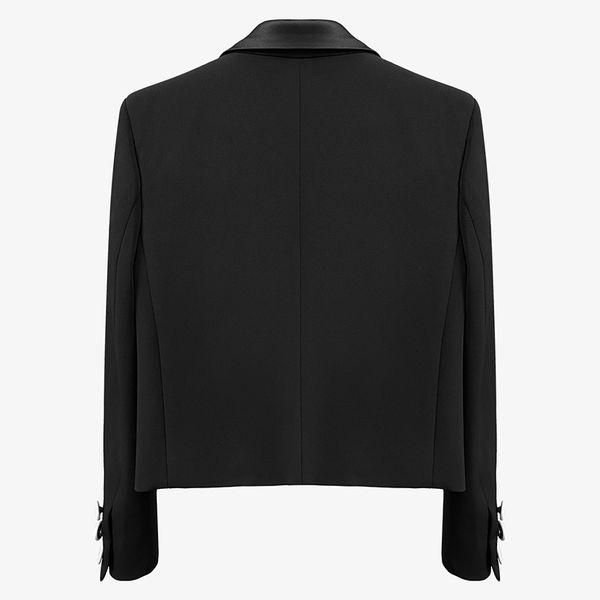 suits casual fake two blazer for women notched long sleeve hit color short blazers female fashion clothing spring, White;black
suits casual fake two blazer for women notched long sleeve hit color short blazers female fashion clothing spring, White;black