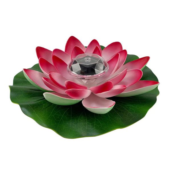 solar lamps powered led flower light floating fountain pond garden pool lamp realistic lotus shape bright bulb
solar lamps powered led flower light floating fountain pond garden pool lamp realistic lotus shape bright bulb