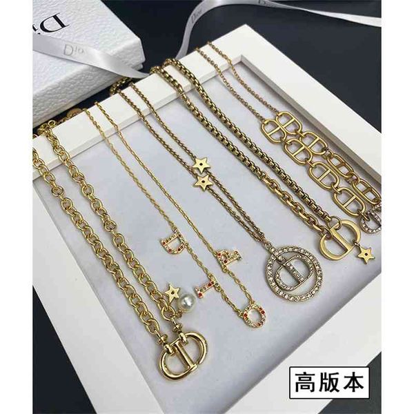 70% off outlet online family necklace light niche design letter clavicle women's high version luxury neck chain jewelry, Black
70% off outlet online family necklace light niche design letter clavicle women's high version luxury neck chain jewelry, Black