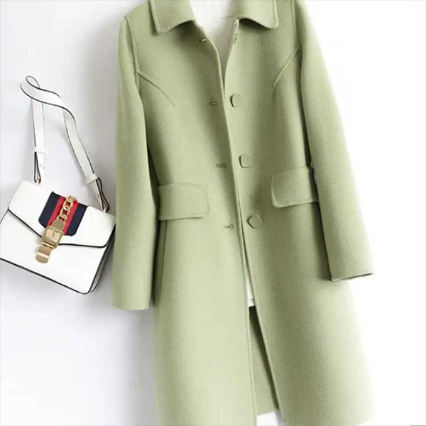 women's vests double-sided wool coat 2021 autumn mid-length thin and woolen, Black;white
women's vests double-sided wool coat 2021 autumn mid-length thin and woolen, Black;white