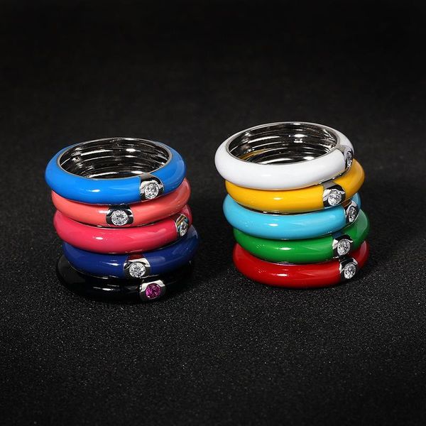 cluster rings 925 silver creative retro colorful enamel ring female minimalist flower for ladies wedding party engagement jewelry gift, Golden;silver
cluster rings 925 silver creative retro colorful enamel ring female minimalist flower for ladies wedding party engagement jewelry gift, Golden;silver